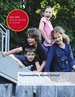 Fayerweather Street School