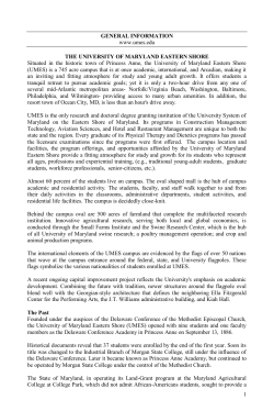 department of agriculture, food and resource sciences