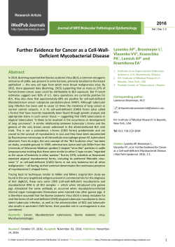 Further Evidence for Cancer as a Cell-wall