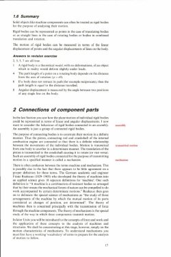 2 Connections of component parts