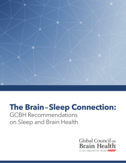 The Brain&ndash;Sleep Connection