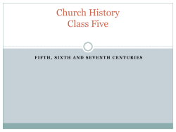 Church History 5 - Catholic Diocese of Wichita