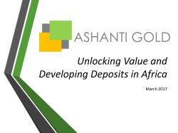 Presentation-PDF - Ashanti Gold Corp.