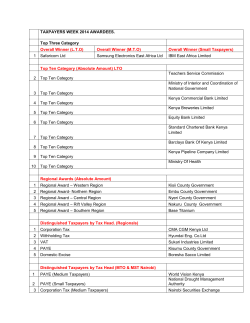 Overall Winner (Small Taxpayers