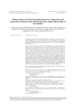 Efficient source of cells in proximal oviduct for testing