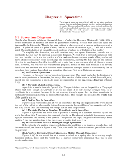 Chapter 3: Spacetime - Farmingdale State College