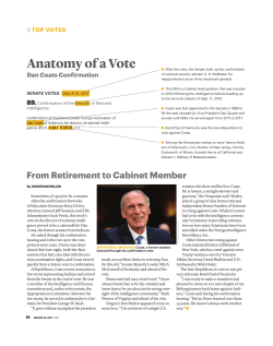 Anatomy of a Vote - CQ Press Library
