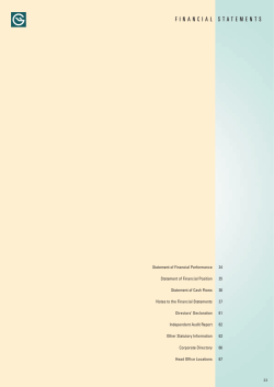Annual Report – Financial Section (PDF – 220Kb)