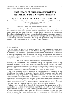 Exact theory of three-dimensional flow separation. Part 1. Steady
