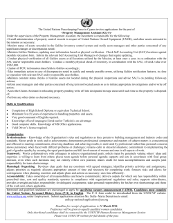 Property Management Assistant (GL-5)