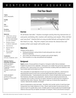 Find Your Beach - Monterey Bay Aquarium