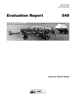 Flexi-coil 1100 Air Seeder