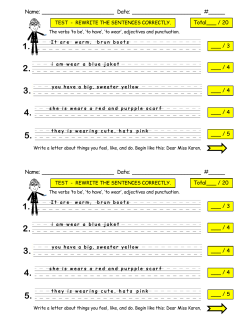 c3 rewrite the sentences correctly
