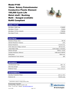 Datasheet - Mouser Electronics
