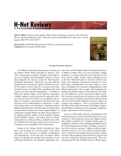 An Epic of Greater America - H-Net