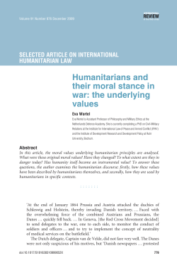 SELECTED ARTICLE ON INTERNATIONAL