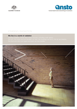 Ionising Radiation, Australian Government