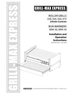 Grill-Max Exress Hot Dog Rollergrill