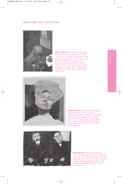 Politics and Portraiture