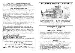 St Johns Parish Newsletter