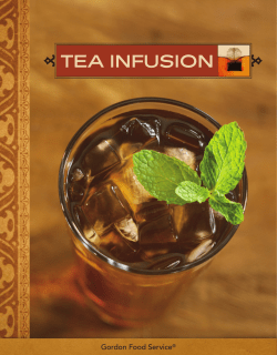 Tea Infustions Guide