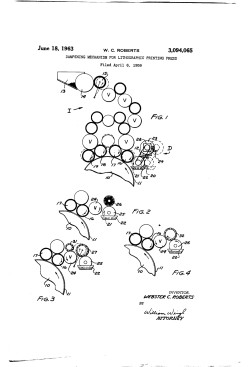 Dampening mechanism for lithographic printing press