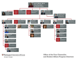 Office of the Vice Chancellor and Student Affairs