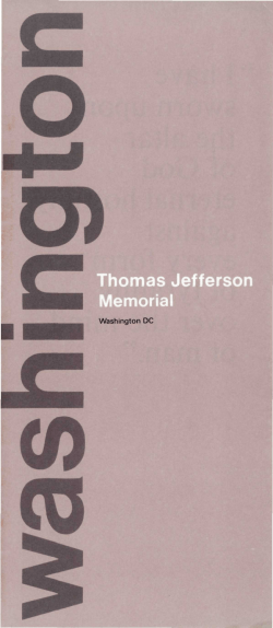 Thomas Jefferson Memorial