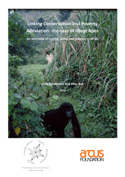Linking Conservation and Poverty Alleviation