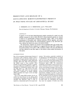 production and release of a locus-specific