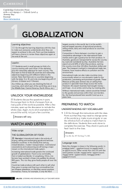 globalization - Assets - Cambridge University Press