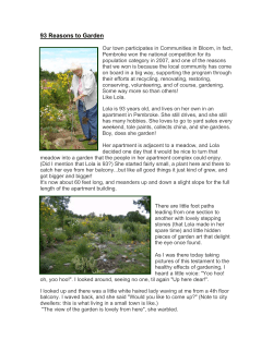 93 Reasons to Garden - The City of Pembroke