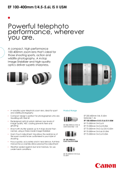 Canon EF 100-400mm f4.5-5.6L IS II USM