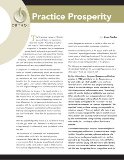 Practice Prosperity