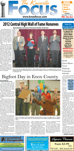 2012 Central High Wall of Fame Honorees