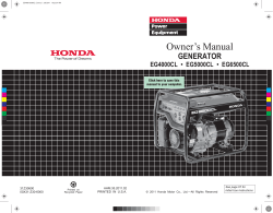 Owner`s Manual