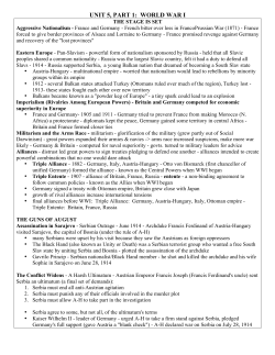 unit 5, part 1: world war i - Oak Park Unified School District