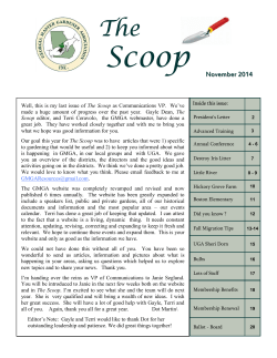 November 2014 - Georgia Master Gardener Association