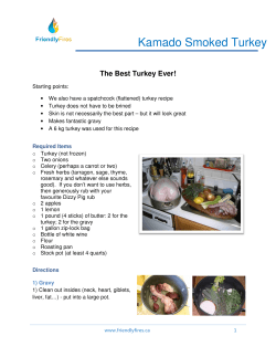 The Best Turkey Ever!