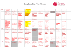 French - Chichester Free School