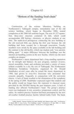 Chapter 63 &ldquo;Bottom of the funding food-chain&rdquo;