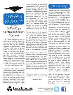 Coffee Cups Confusion Causes Concern