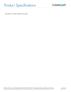 Product Specifications