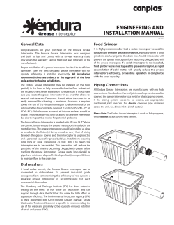 engineering and installation manual