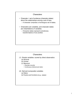 Characters Characters
