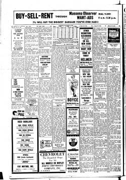 Massena Observer BOYCE - NYS Historic Newspapers