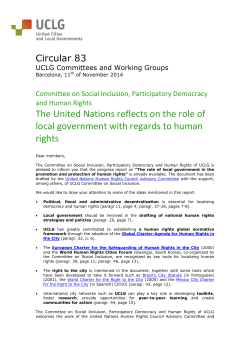 Circular 83 - uclg/cisdp