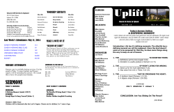 Uplift - Upland Church of Christ