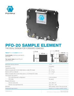 pfo-20 sample element