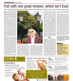 Pub with one great renown, which isn`t food